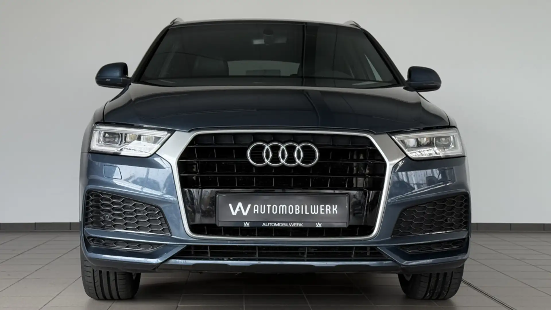Audi Q3 S LINE |LED |PDC |SZH |NAVI |TEILLEDER |KLIMA Blau - 2
