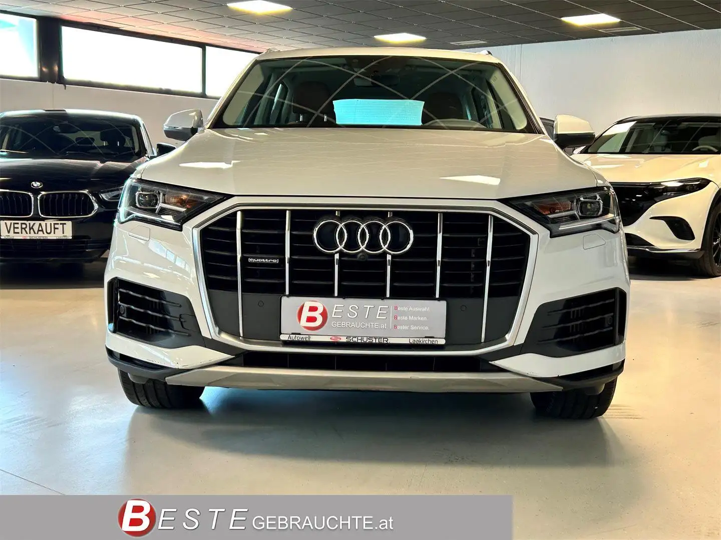 Audi Q7 Allrad Hybrid 55 TFSI e PHEV quattro Blanc - 2