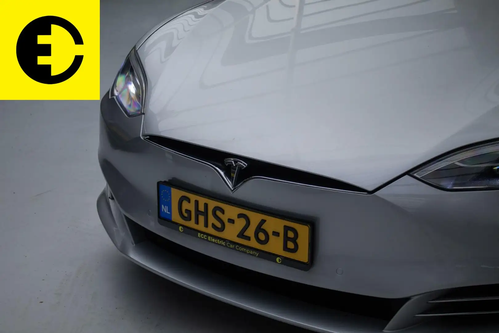Tesla Model S 90D | Free Supercharging | New Battery |AP2.0 Grijs - 2