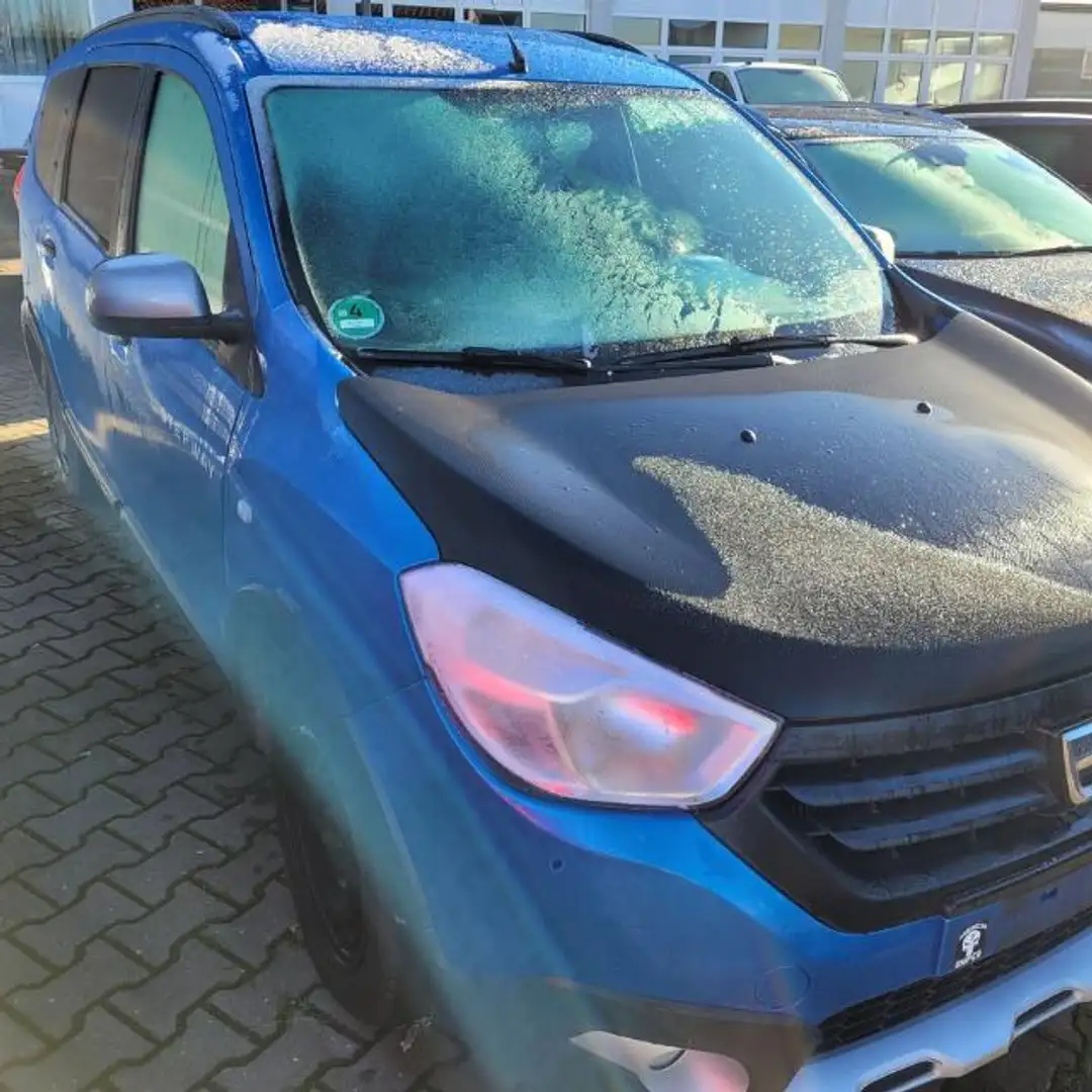 Dacia Lodgy 1.2 TCe 115 Stepway - Navi - Tempomat - 8-fach Ber Blu/Azzurro - 1