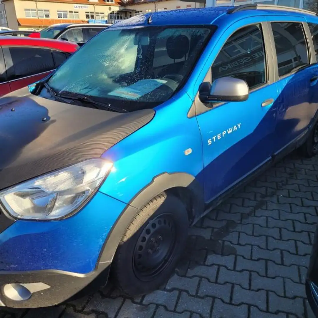 Dacia Lodgy 1.2 TCe 115 Stepway - Navi - Tempomat - 8-fach Ber Blu/Azzurro - 2