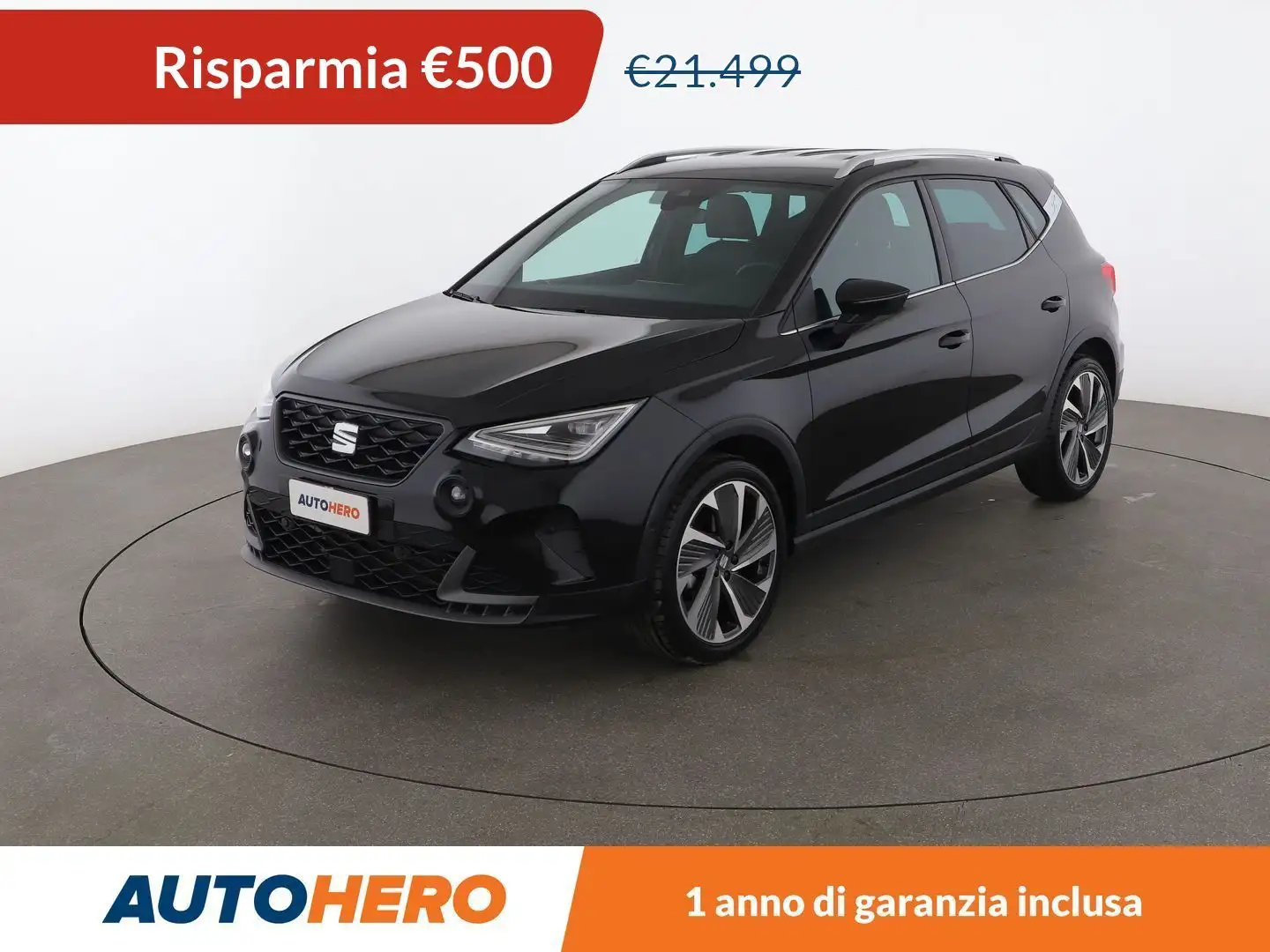 SEAT Arona 1.0 TSI FR 110 CV DSG Noir - 1
