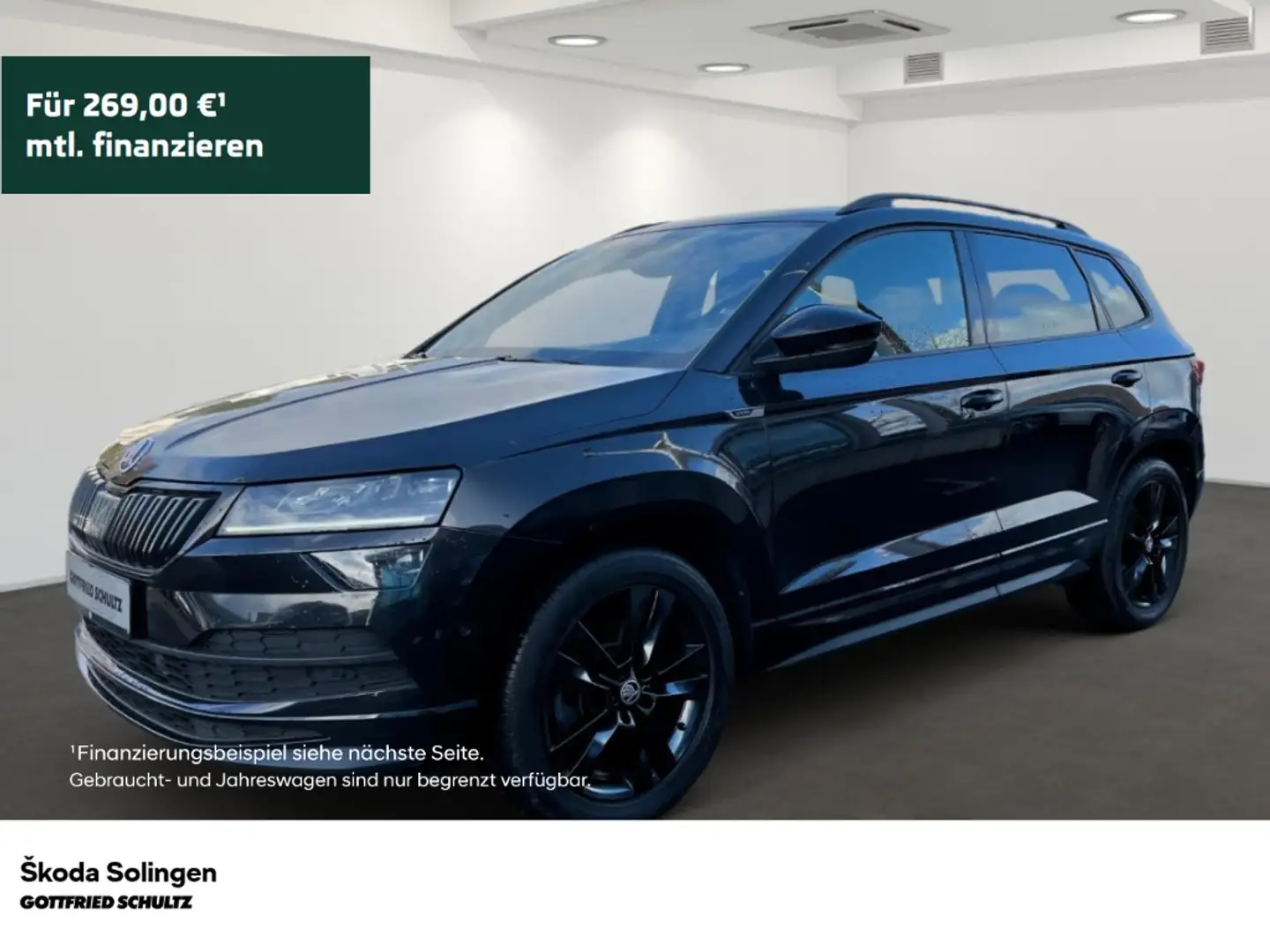 Skoda Karoq 2.0 TDI 4x4 Sportline DSG   AHK   Keyless   Kamera Schwarz - 1