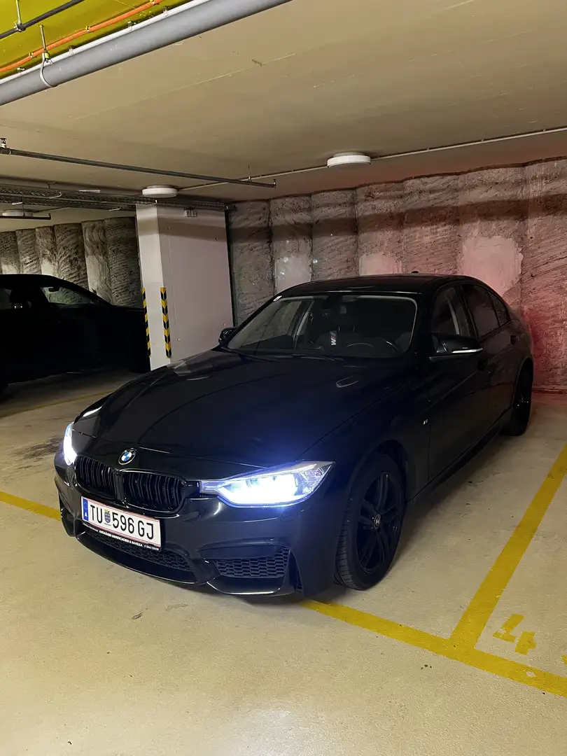 BMW 320 320d Österreich-Paket Aut. Schwarz - 2