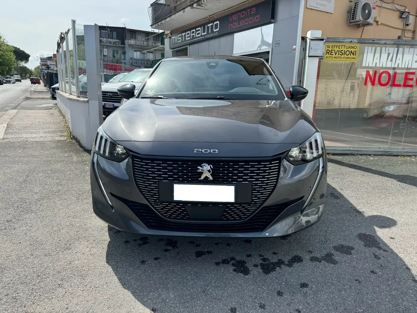 Peugeot 208 208 1.2 puretech GT Line s Gris - 2