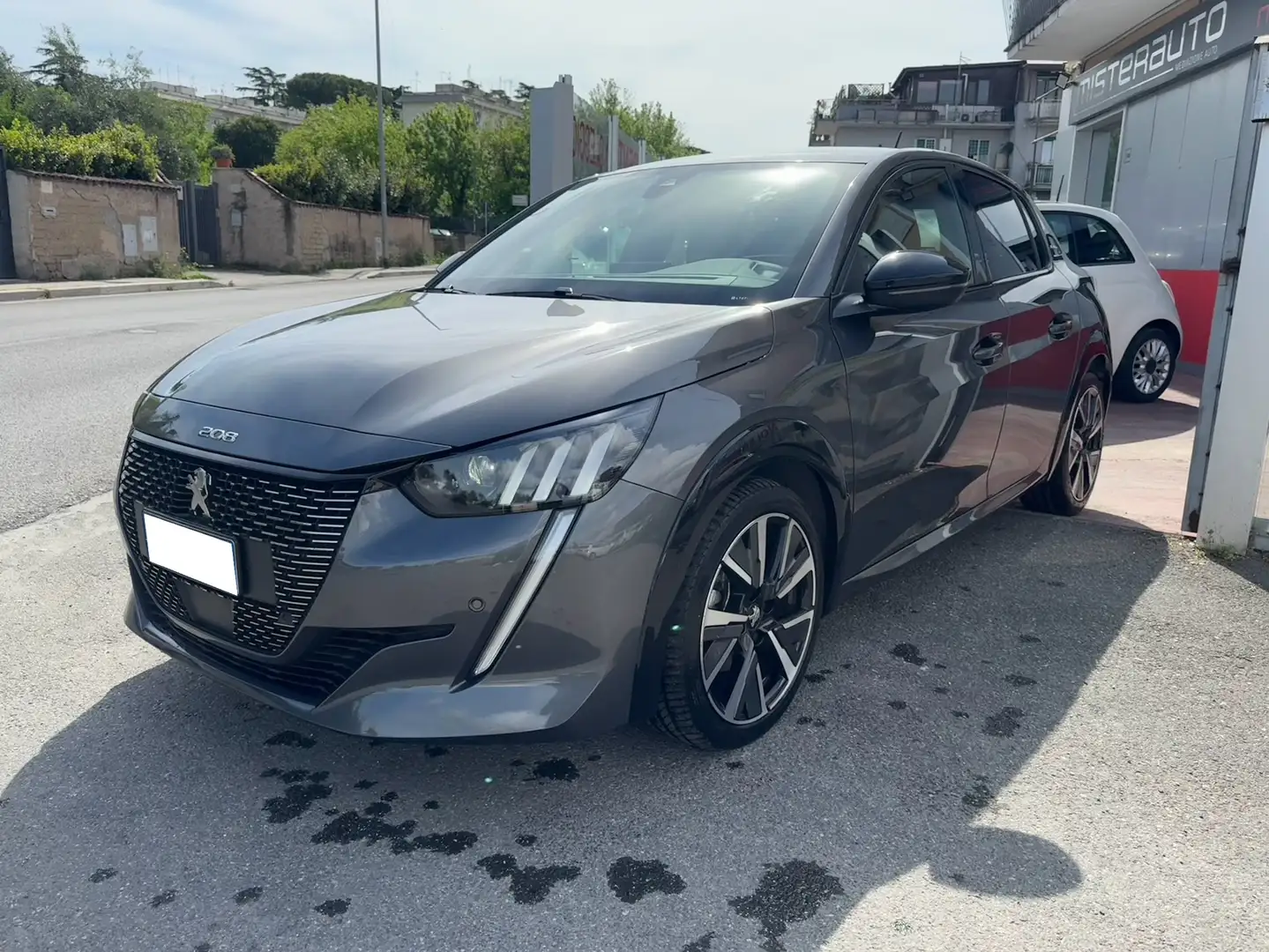 Peugeot 208 208 1.2 puretech GT Line s Gris - 1