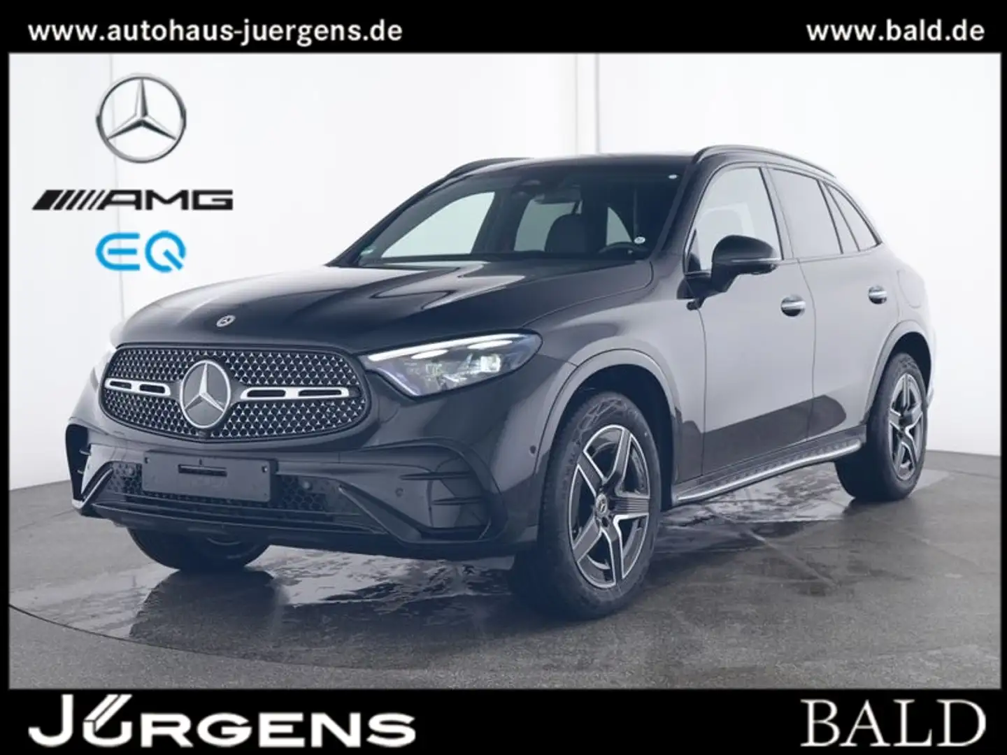 Mercedes-Benz GLC 400 e 4M AMG-Sport/Pano/AHK/Night/Distr/19' Noir - 1