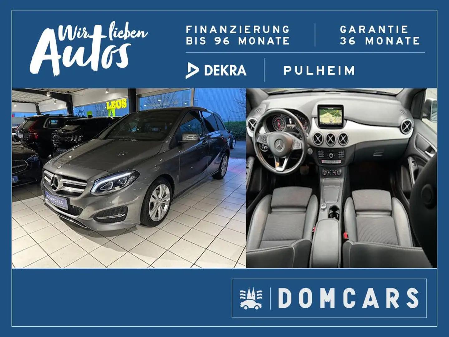 Mercedes-Benz B 200 Edition/NAVI/KAMERA/GARANTIE/ALU/LED/ Grijs - 1