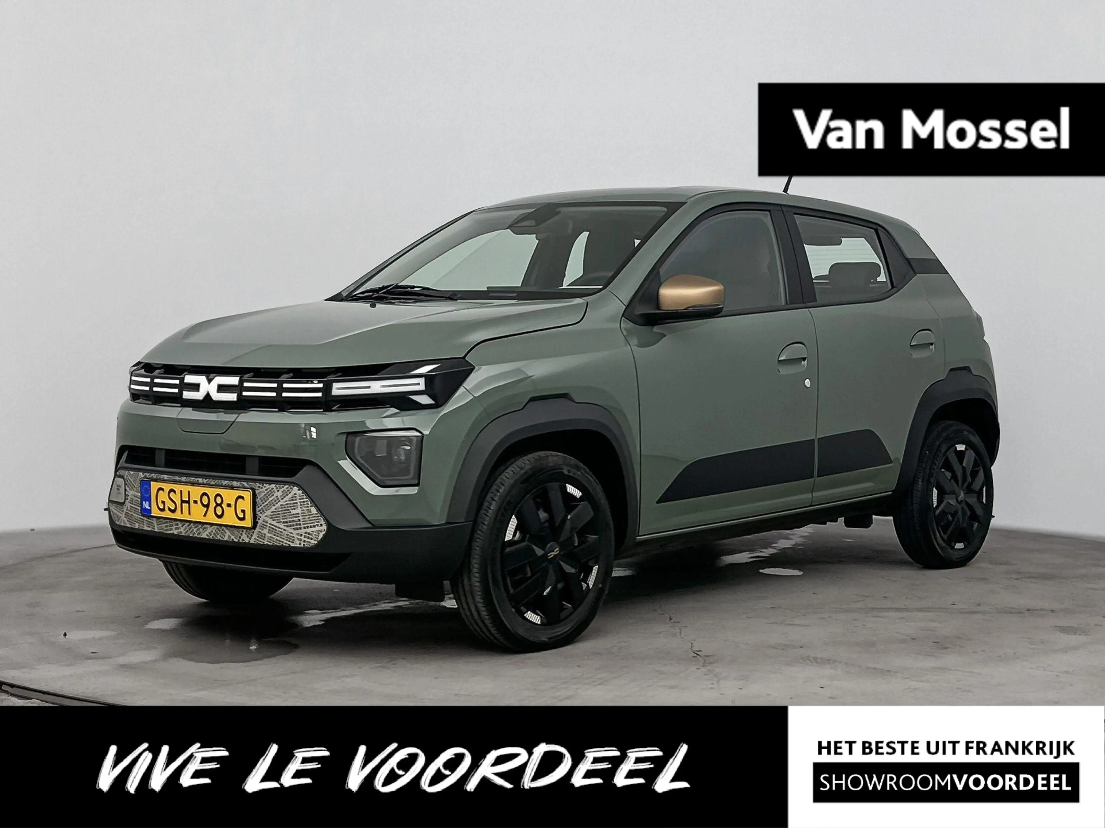 Dacia Spring Extreme 26.8 kWh 65PK | Navigatie via Telefoon | A