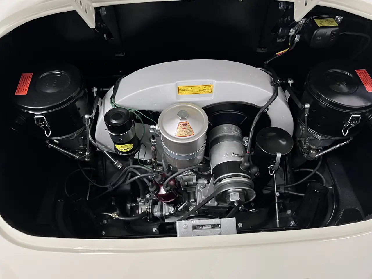 Porsche 356B /1600 Reutter Cabriolet Neuwagen, foto 12