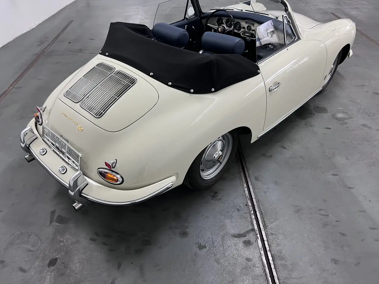 Porsche 356B /1600 Reutter Cabriolet Neuwagen, foto 2