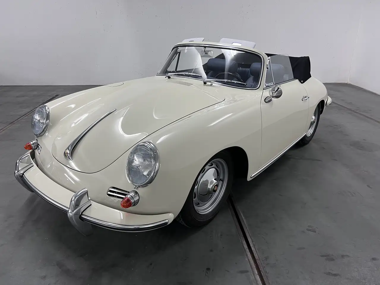 Porsche 356B /1600 Reutter Cabriolet Neuwagen, foto 9