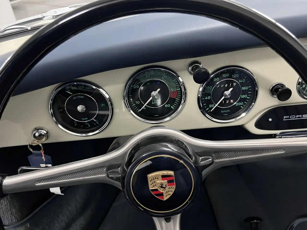 Porsche 356B /1600 Reutter Cabriolet Neuwagen, foto 5