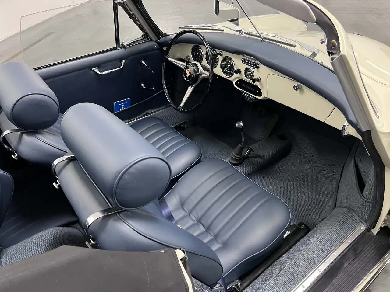 Porsche 356B /1600 Reutter Cabriolet Neuwagen, foto 4