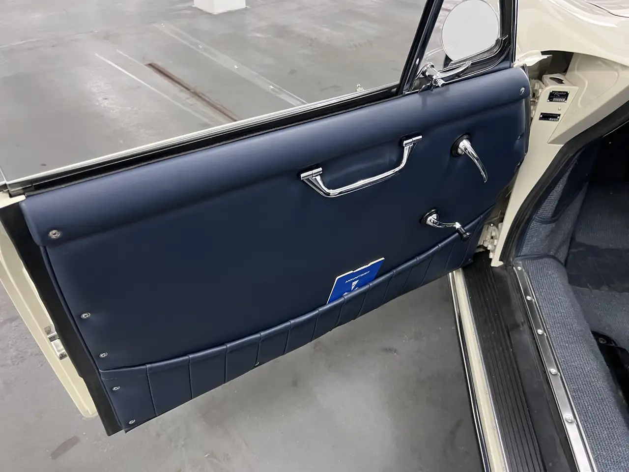 Porsche 356B /1600 Reutter Cabriolet Neuwagen, foto 6