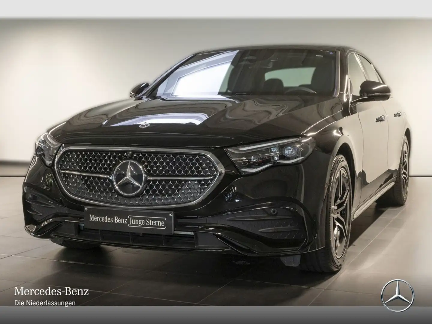 Mercedes-Benz E 300 de Hybrid AMG 360° Burmester Distr. Night 9G Noir - 2