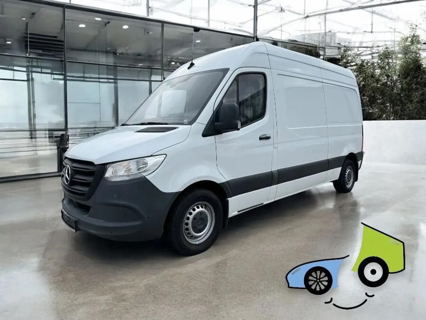 Mercedes-Benz Sprinter Kasten FWD 214 CDI L2 Kamera/ACC/TOT Blanc - 1