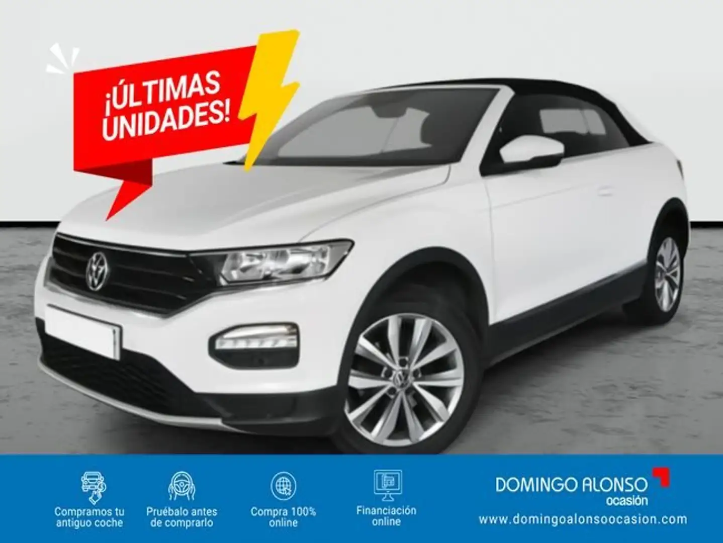 Volkswagen T-Roc Nuevo  Connect 1.0 TSI 81 kW (110CV) 6G (AC73CX22) Blanco - 1