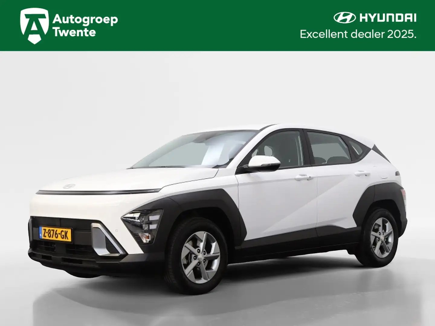 Hyundai KONA 1.6 GDI HEV Comfort | Private Lease 529,- p.m. | Blanc - 1