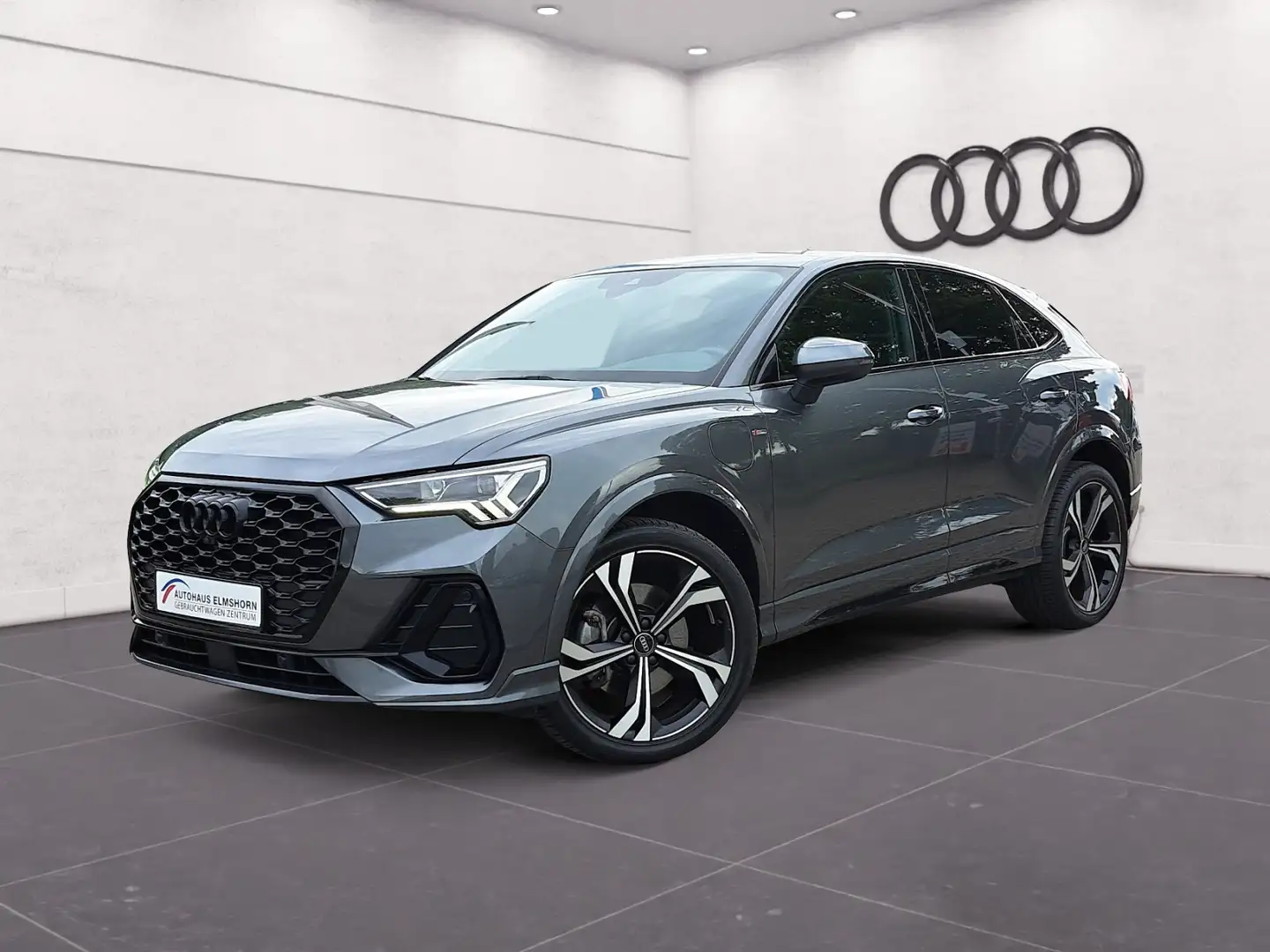 Audi Q3 Sportback S line 45 TFSIe S tronic PANO AHK NAV 4 Gris - 2