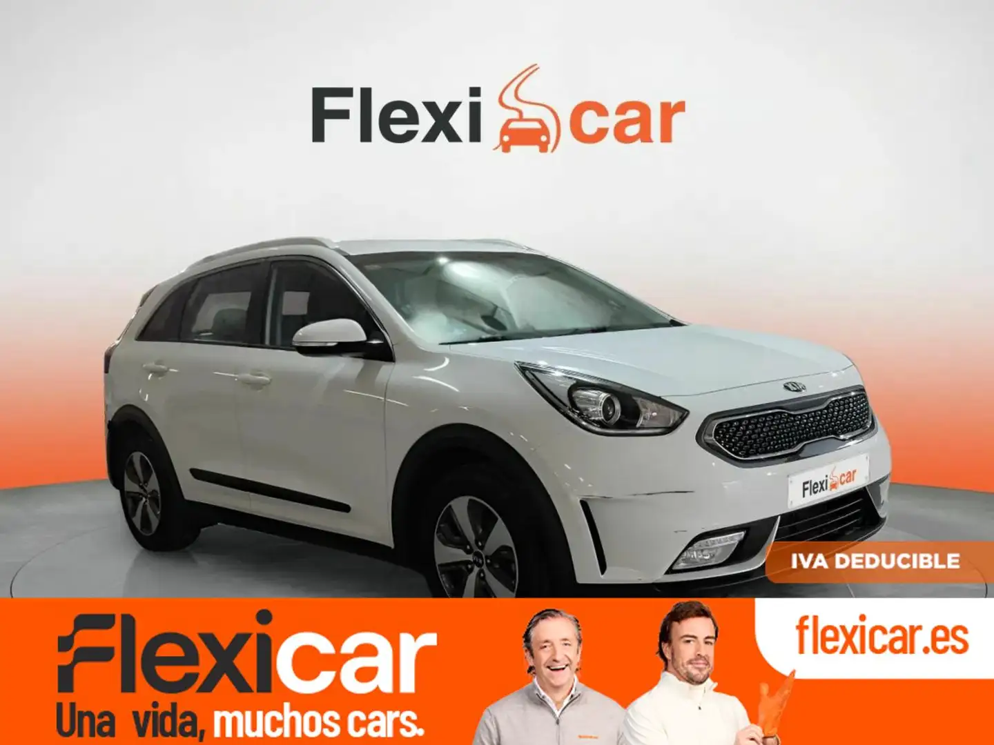 Kia Niro 1.6 GDi Híbrido Enchufable 104kW Drive Blanco - 1