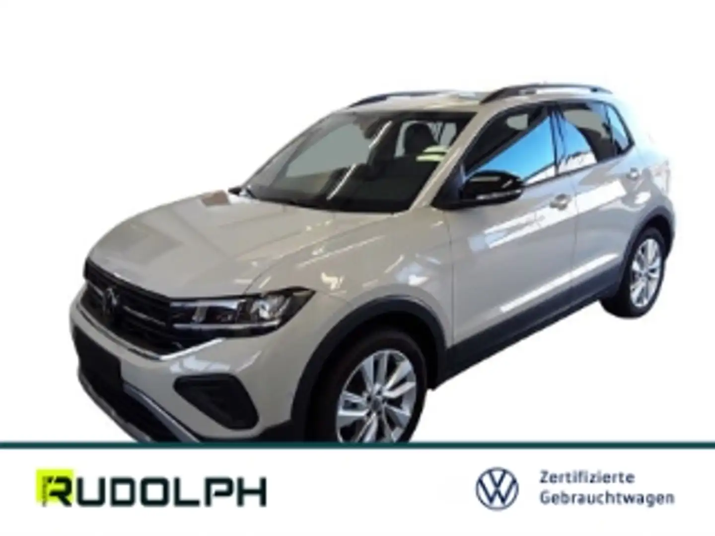 Volkswagen T-Cross Goal 1.0 TSI 5-Gang LED Navi SHZ ACC Fernlichtass. Grau - 2