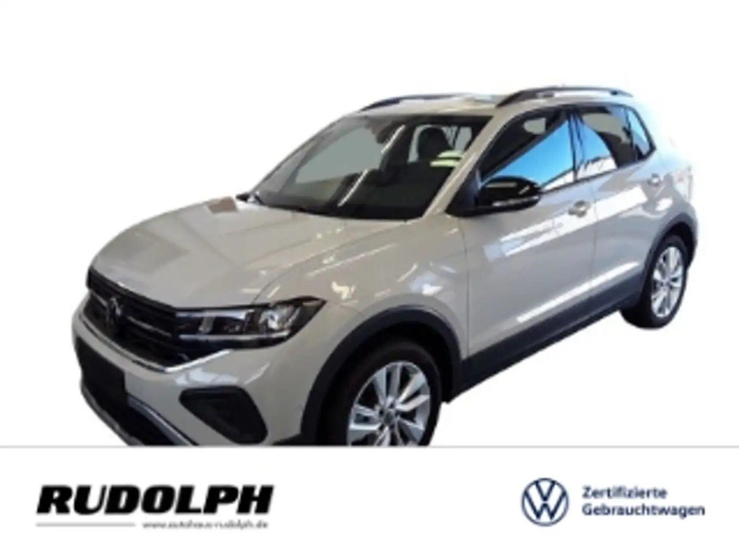 Volkswagen T-Cross Goal 1.0 TSI 5-Gang LED Navi SHZ ACC Fernlichtass. Grau - 2