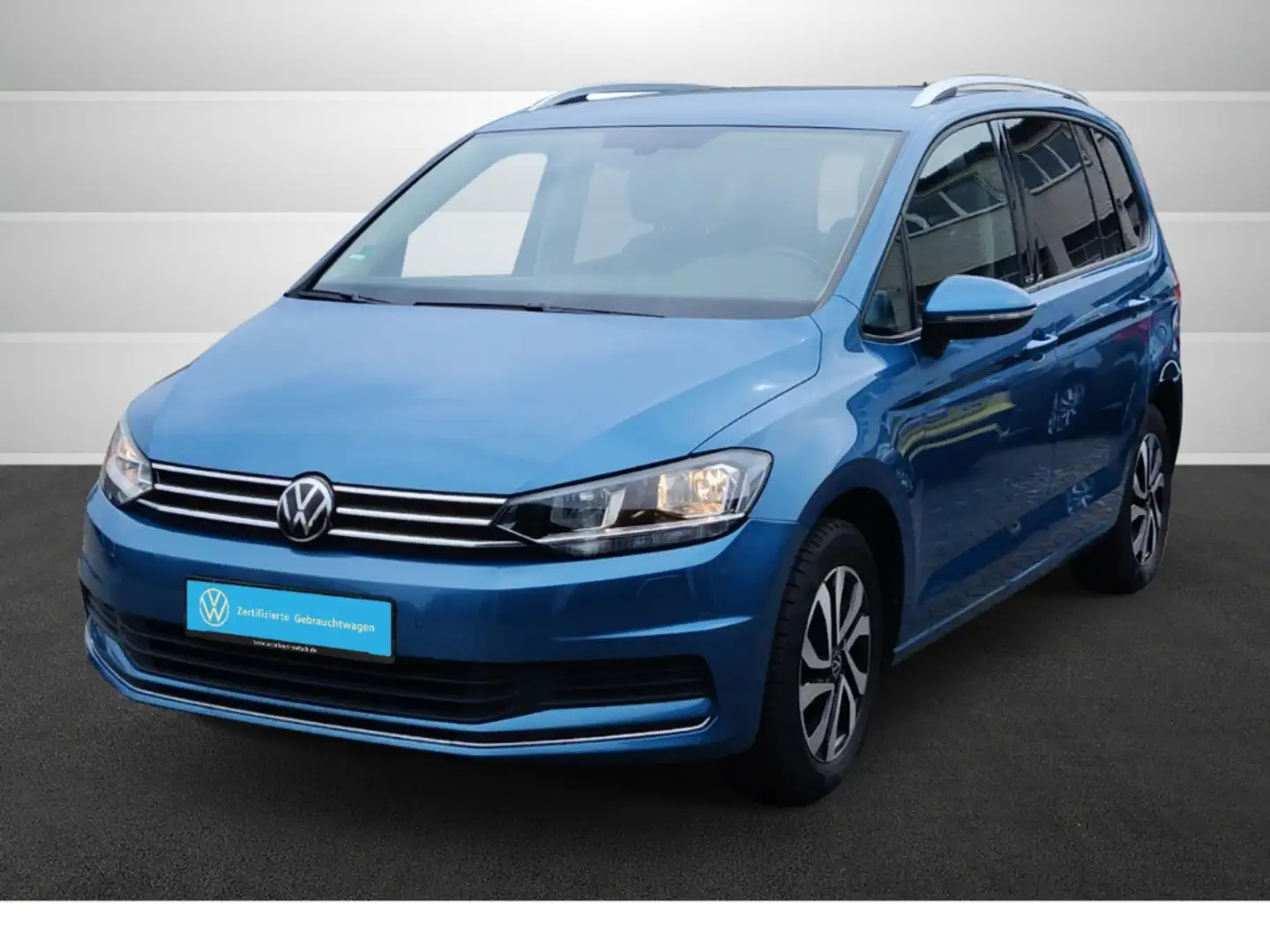 Volkswagen Touran 1.5 TSI DSG Active 7 Sitze ACC Blau - 2