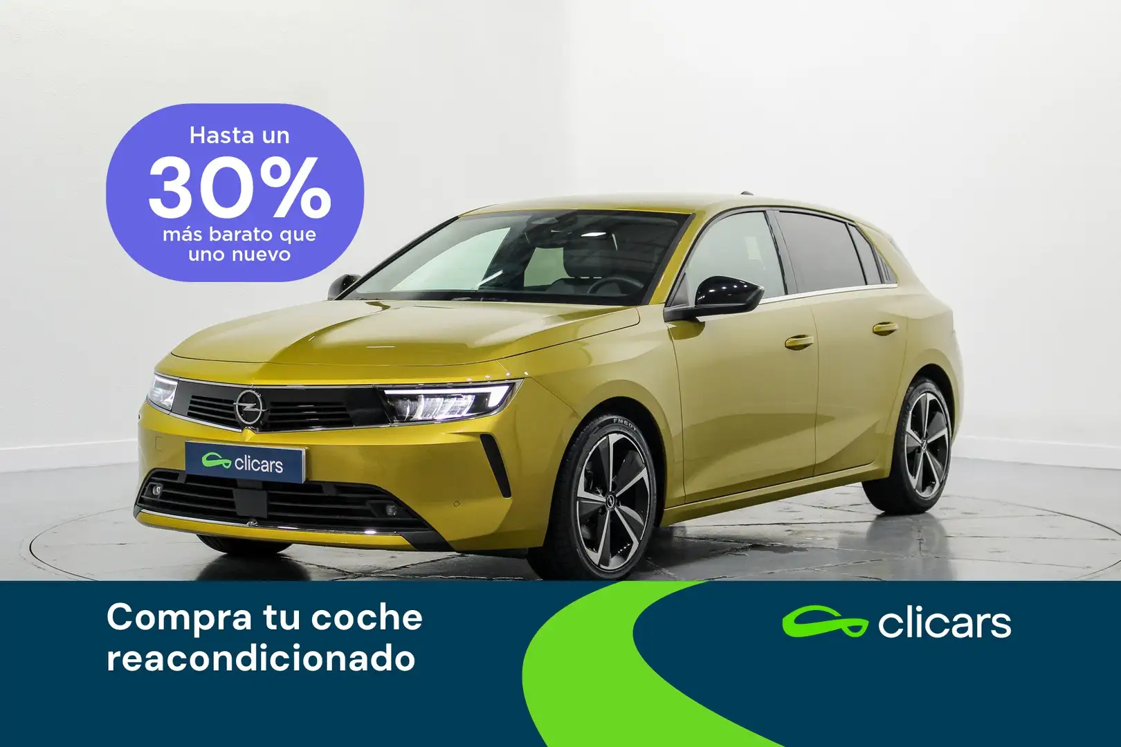 Opel Astra 1.2T XHT S/S Elegance 130 Amarillo - 1