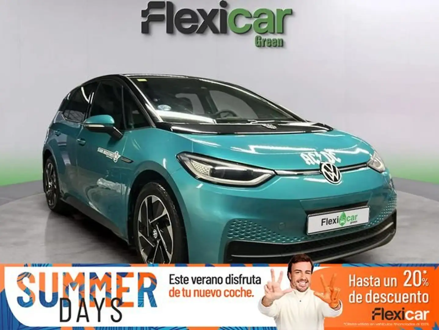 Volkswagen ID.3 Life+150kW+%28205CV%29+Autom%C3%A1tico+1+vel. Verde - 1