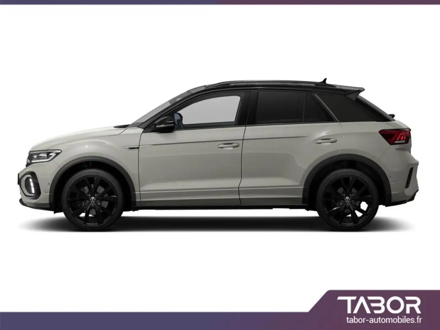 Volkswagen T-Roc 1.5 TSI 150 DSG R-Line Pano Gris - 2