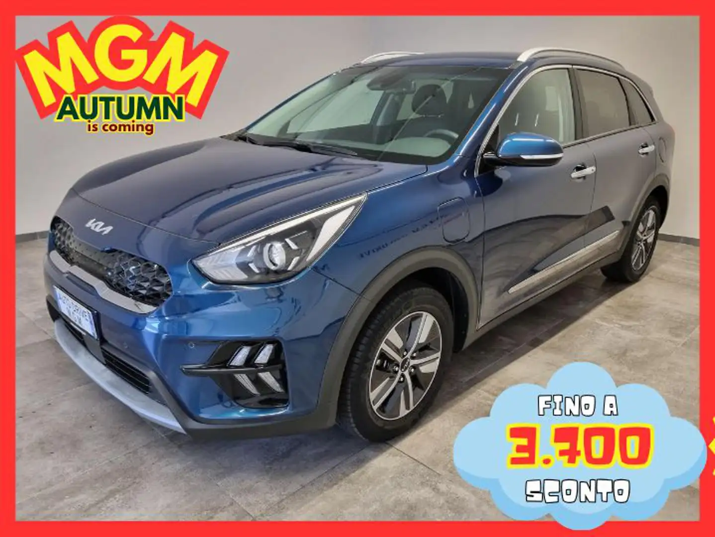 Kia Niro 1.6 GDi DCT PHEV STYLE Bleu - 1