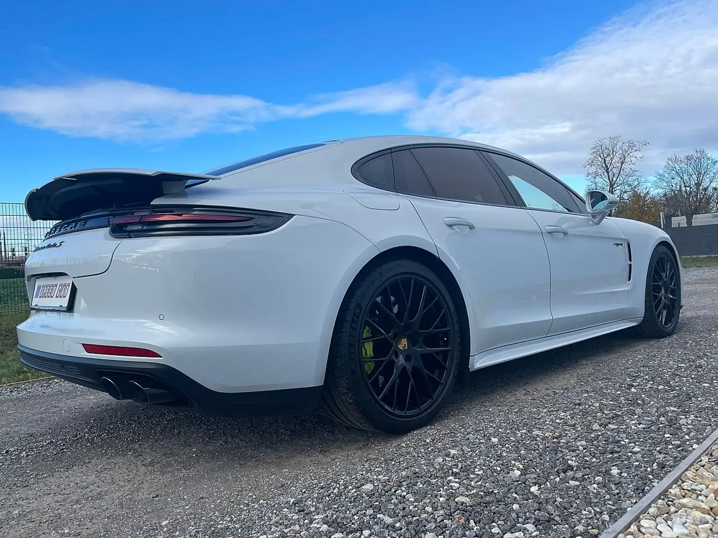 Porsche Panamera Blanc - 1