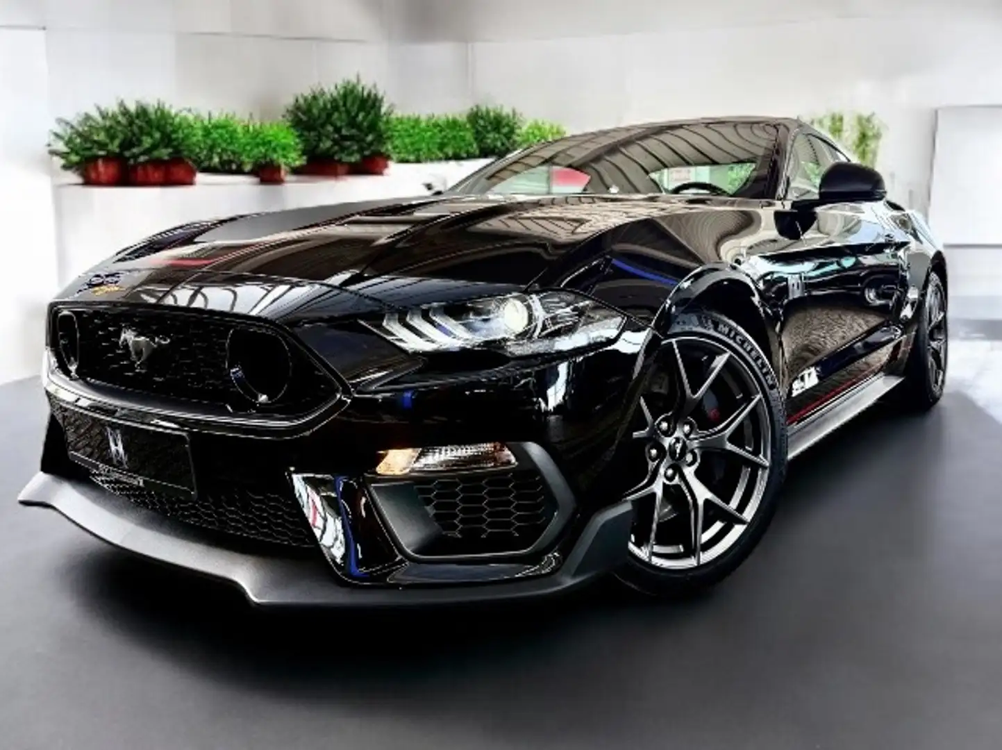 Ford Mustang Mach1 RECAROSITZE |6gang | 1.Hand | Top Negro - 1