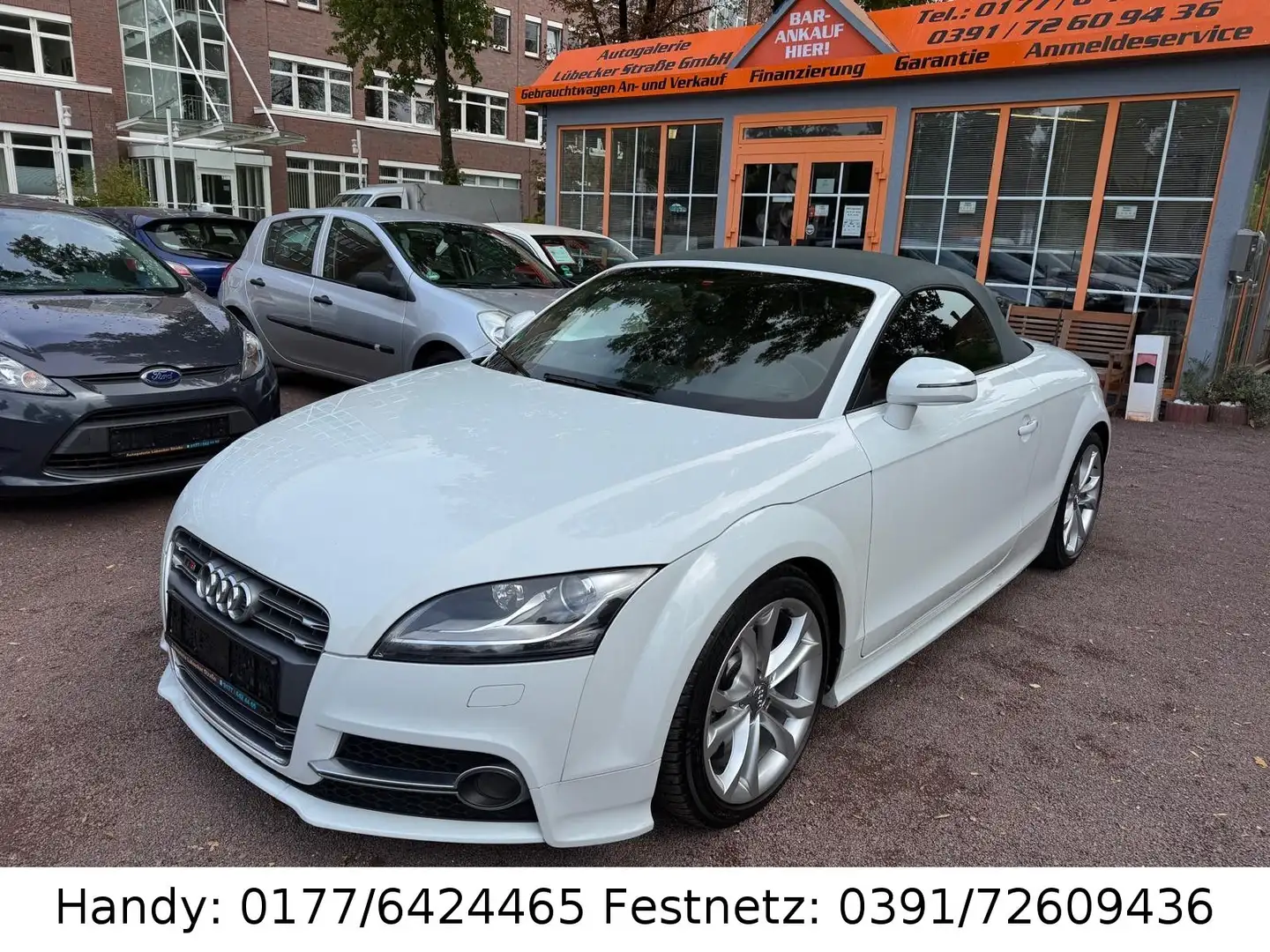 Audi TTS Roadster 2.0 TFSI S tronic quattro Weiß - 1