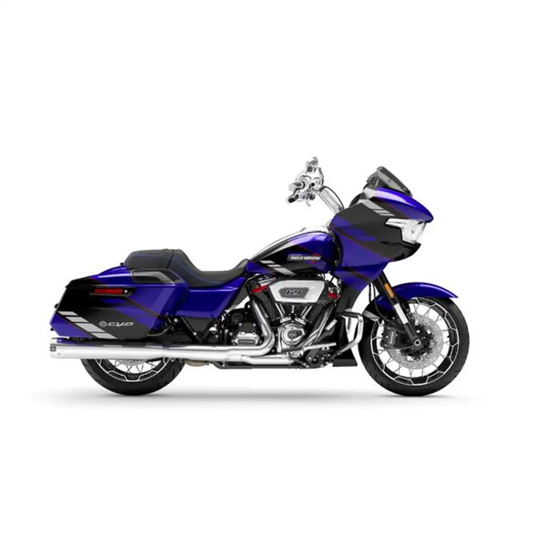 Harley-Davidson Road Glide FLTRXSE CVO Modrá - 1