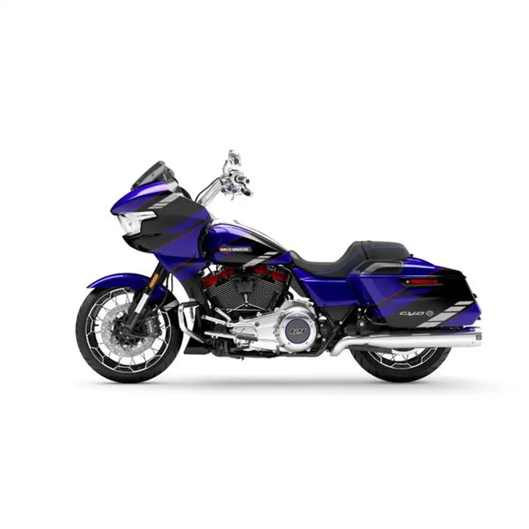 Harley-Davidson Road Glide FLTRXSE CVO Modrá - 2