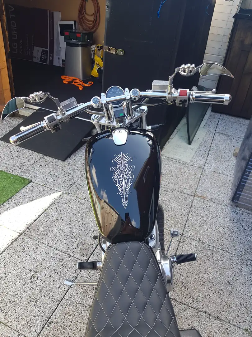 Suzuki VS 800 Chopper custom Negru - 1