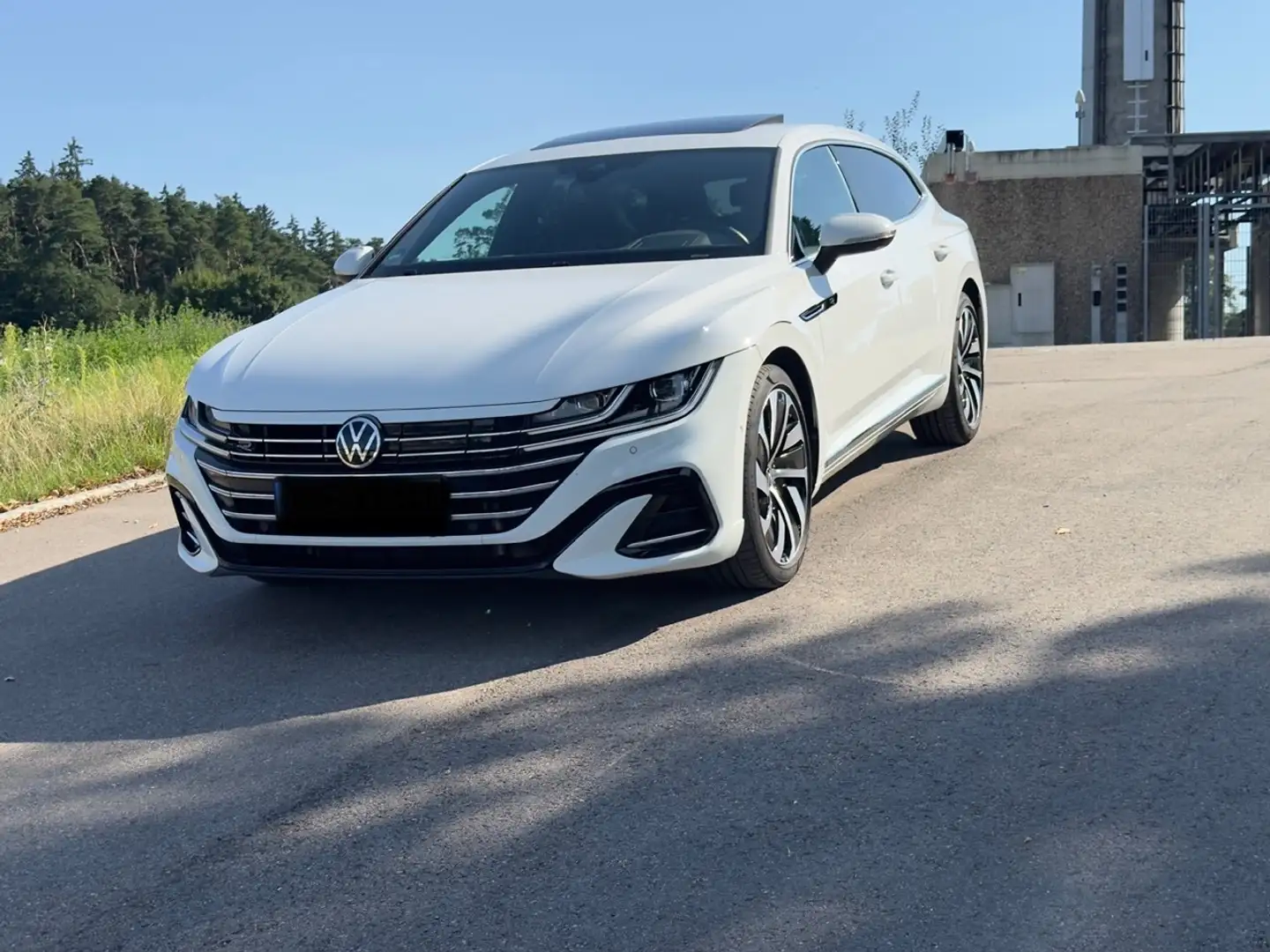 Volkswagen Arteon Arteon Shooting Brake 1.4 eHybrid OPF DSG R-Line Blanc - 1