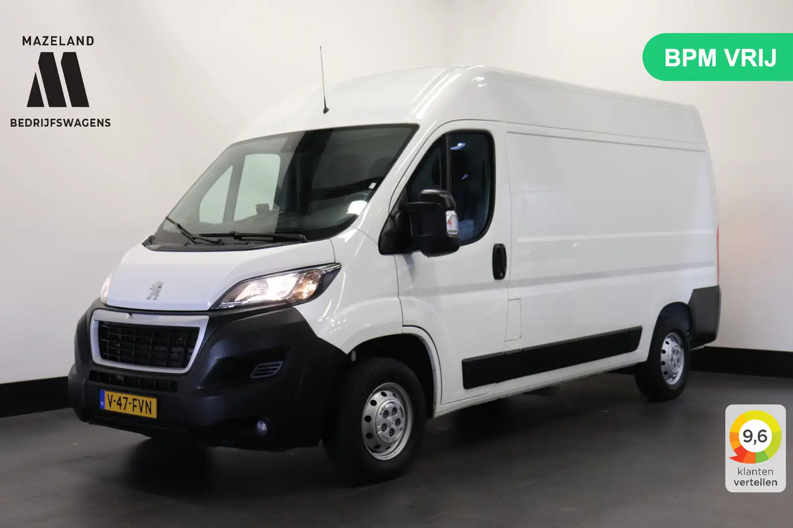 Peugeot Boxer 2.2 BlueHDi L2H2 140PK - EURO 6 - Airco - Navi - C Wit - 1