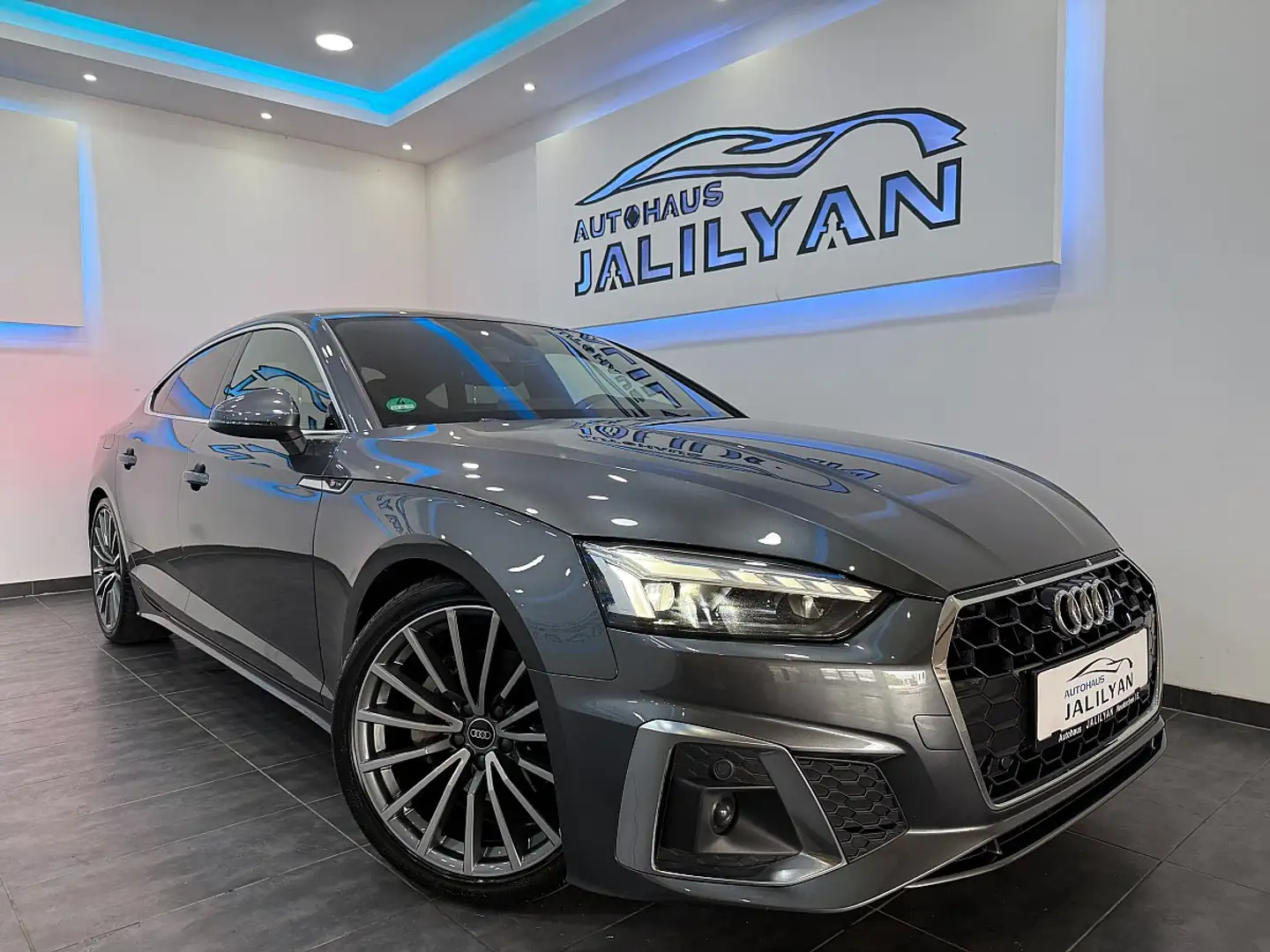 Audi A5 40 TDI 3xS-Line, MATRIX, ACC, VIRTUAL, COCKPIT,... Grau - 1