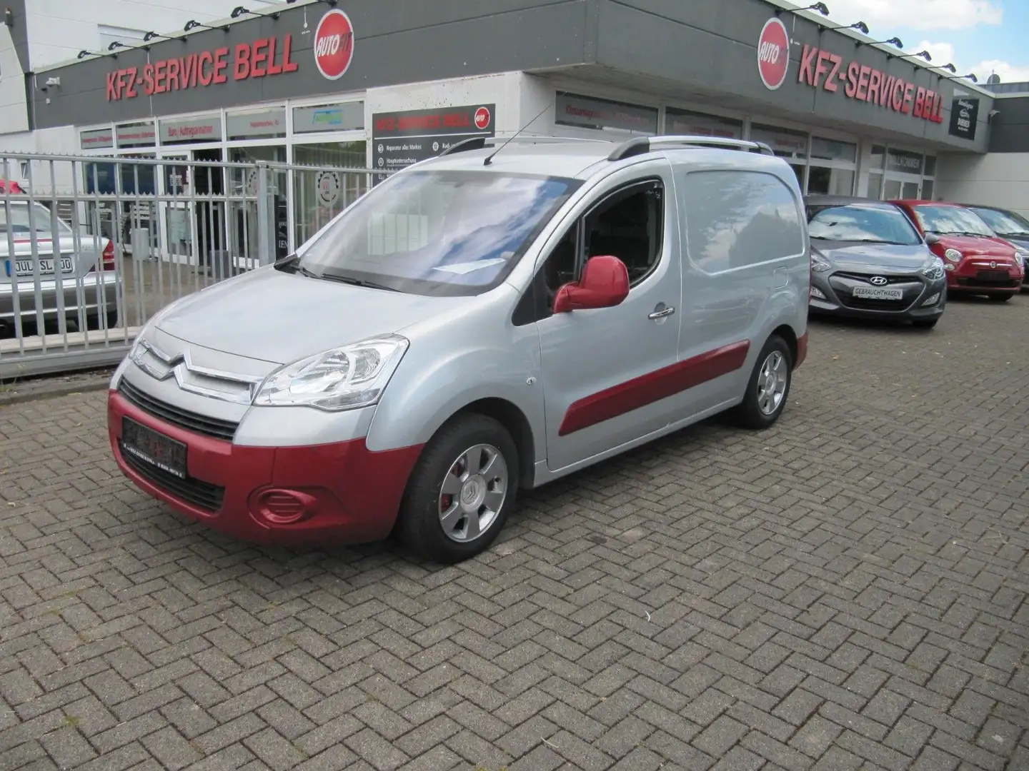 Citroen Berlingo Kasten Niveau Alu,Klima,Tüv neu,Ahk,!!! Grau - 1