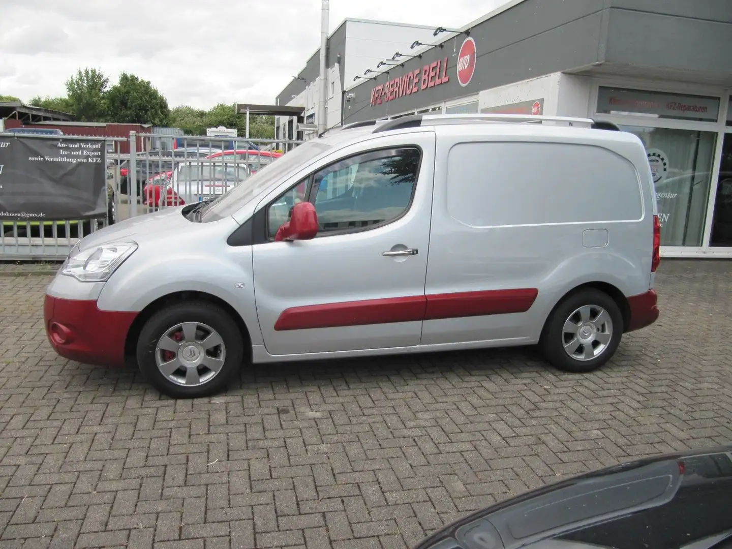 Citroen Berlingo Kasten Niveau Alu,Klima,Tüv neu,Ahk,!!! Grau - 2