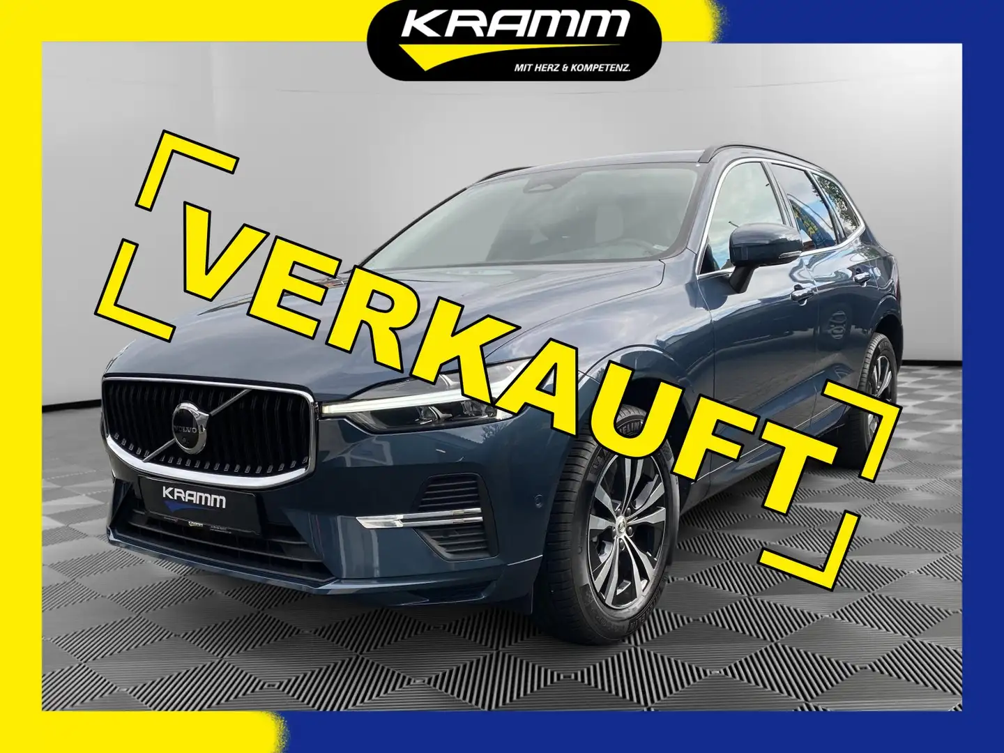 Volvo XC60 Momentum Momentum Pro 2WD AHK NR Fzg. RDK Albastru - 1
