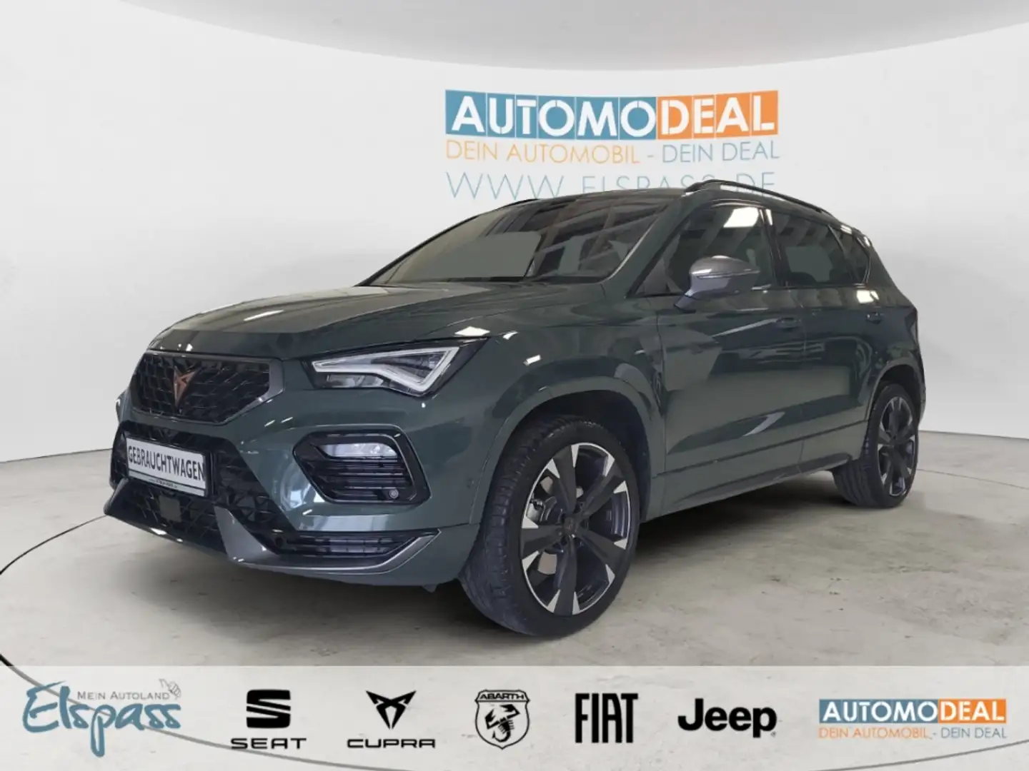 CUPRA Ateca AUTOMATIK NAV LED DIG-DISPLAY KAMERA EL.HECKKLAPPE Groen - 1