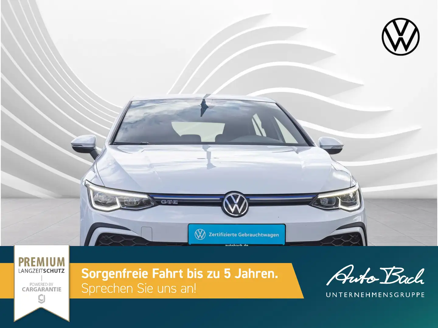 Volkswagen Golf GTE VIII GTE 1.4 TSI DSG eHybrid, Navi, LED, Ap Белый - 2