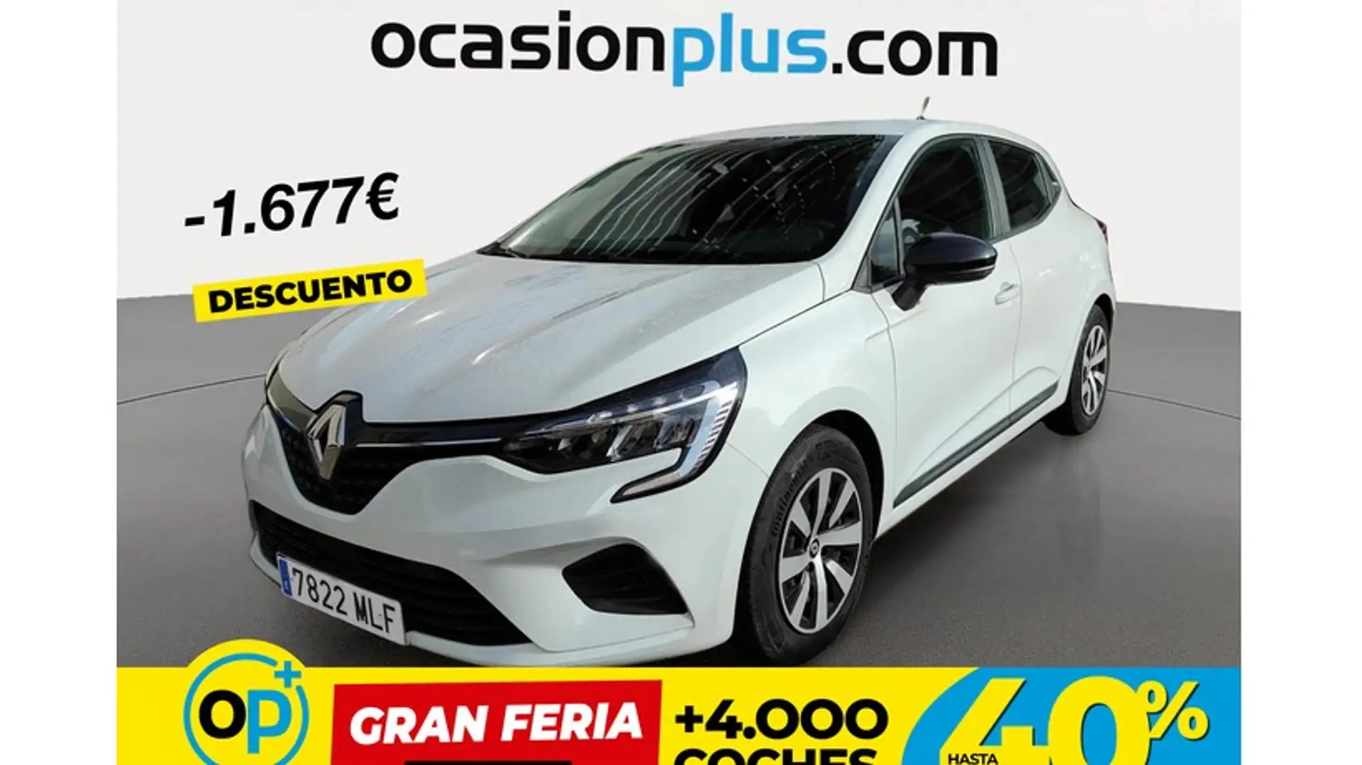 Renault Clio E-TECH Híbrido Equilibre 103kW Blanco - 1