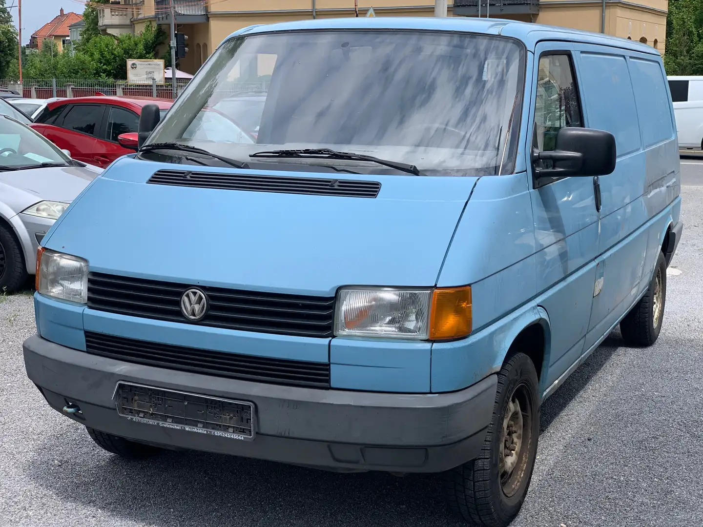 Volkswagen T4 Transporter 70A/LANG/3 SITZE/ALLWETTERREIFEN Azul - 1