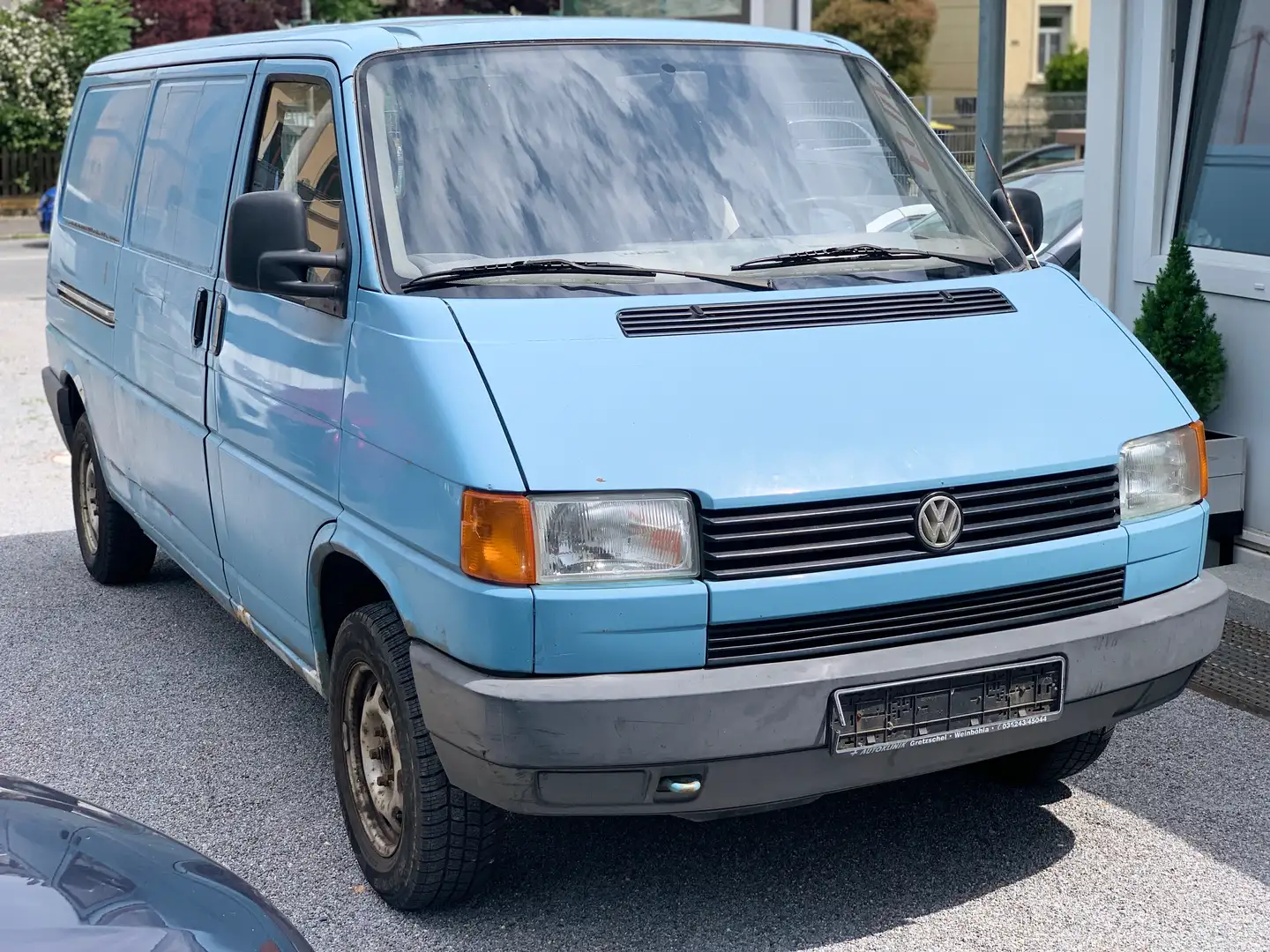 Volkswagen T4 Transporter 70A/LANG/3 SITZE/ALLWETTERREIFEN Azul - 2
