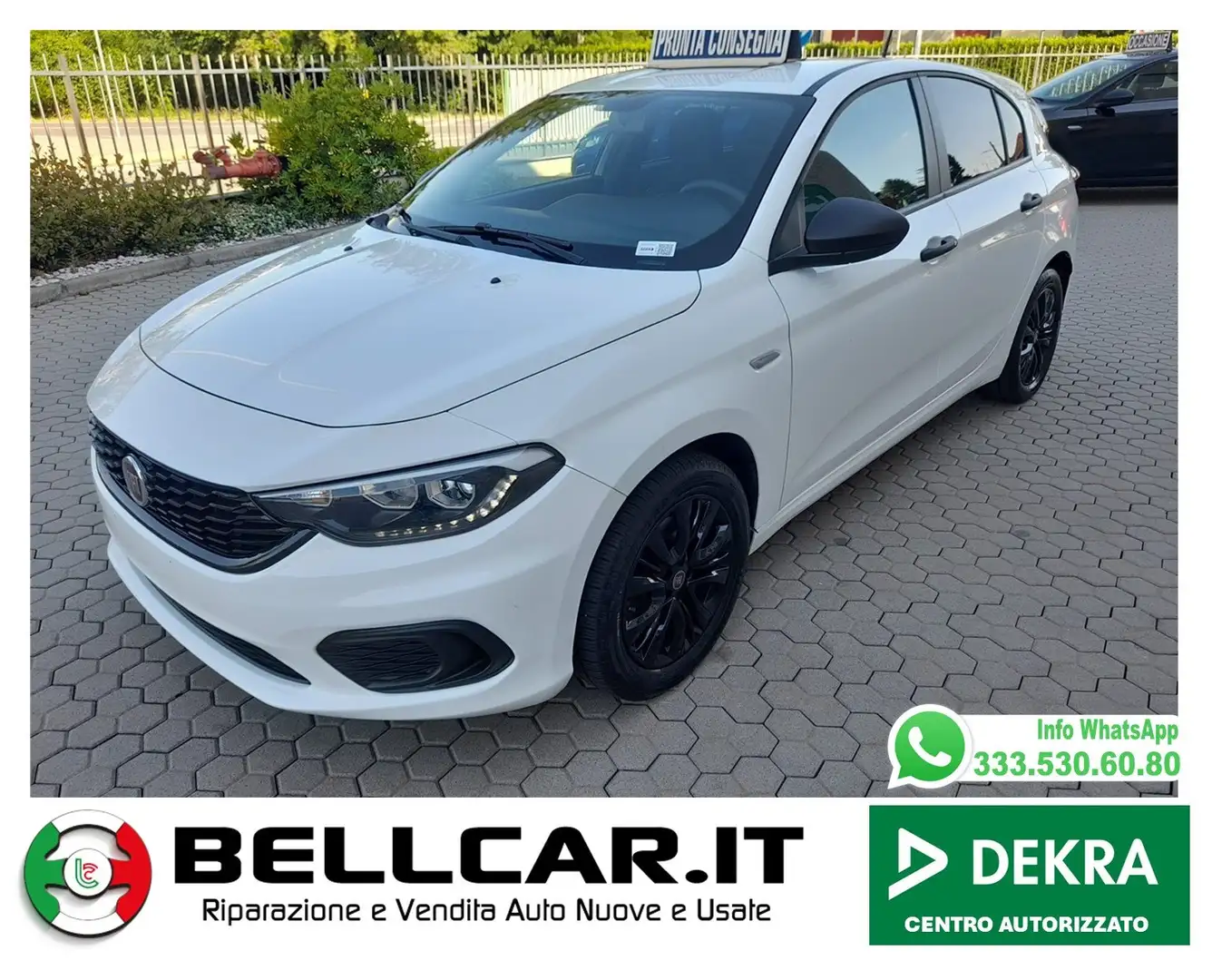 Fiat Tipo Tipo 5p 1.4 Street 95cv my20 Bianco - 1